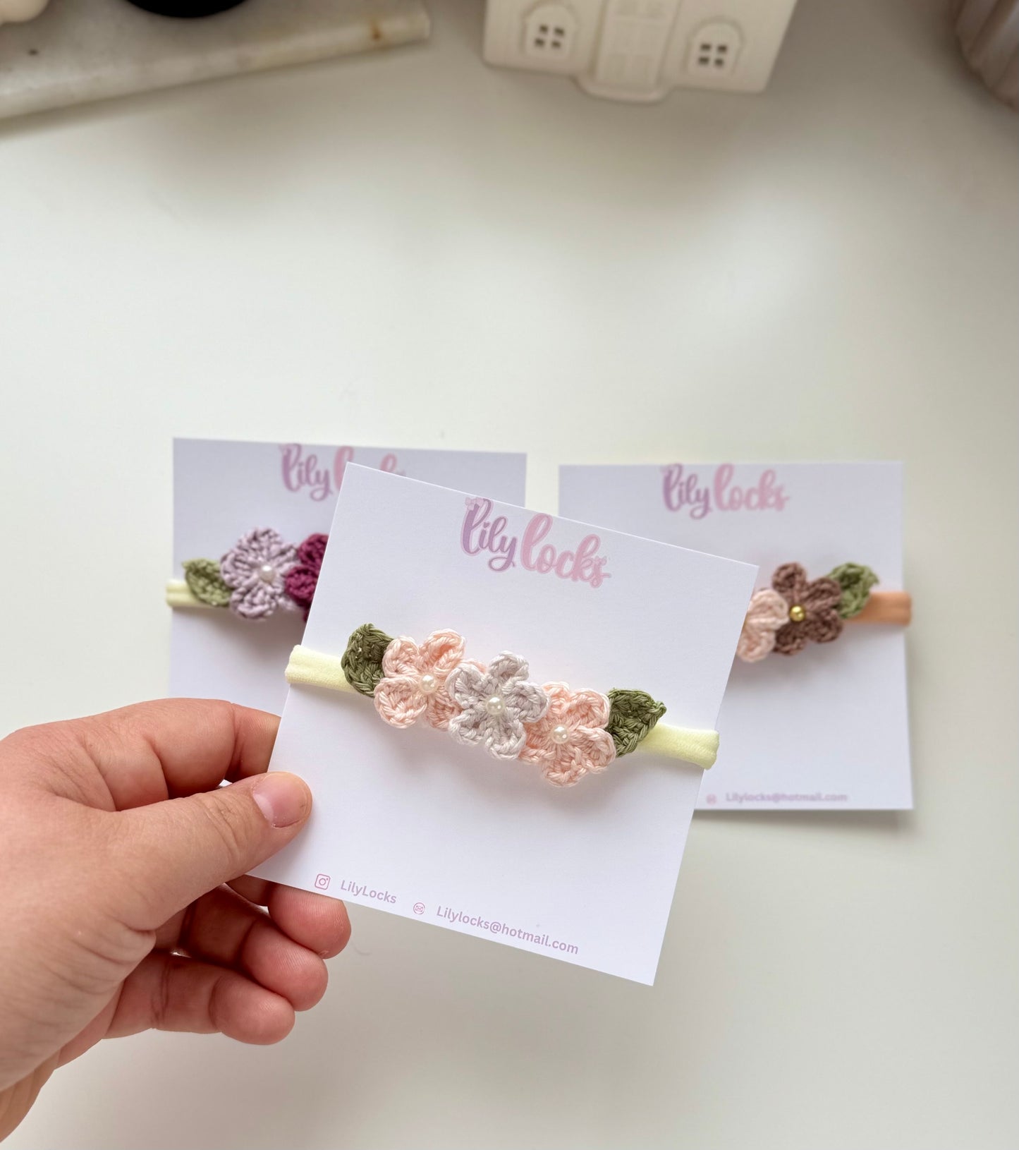 Hoofdband I Blushing Blossom