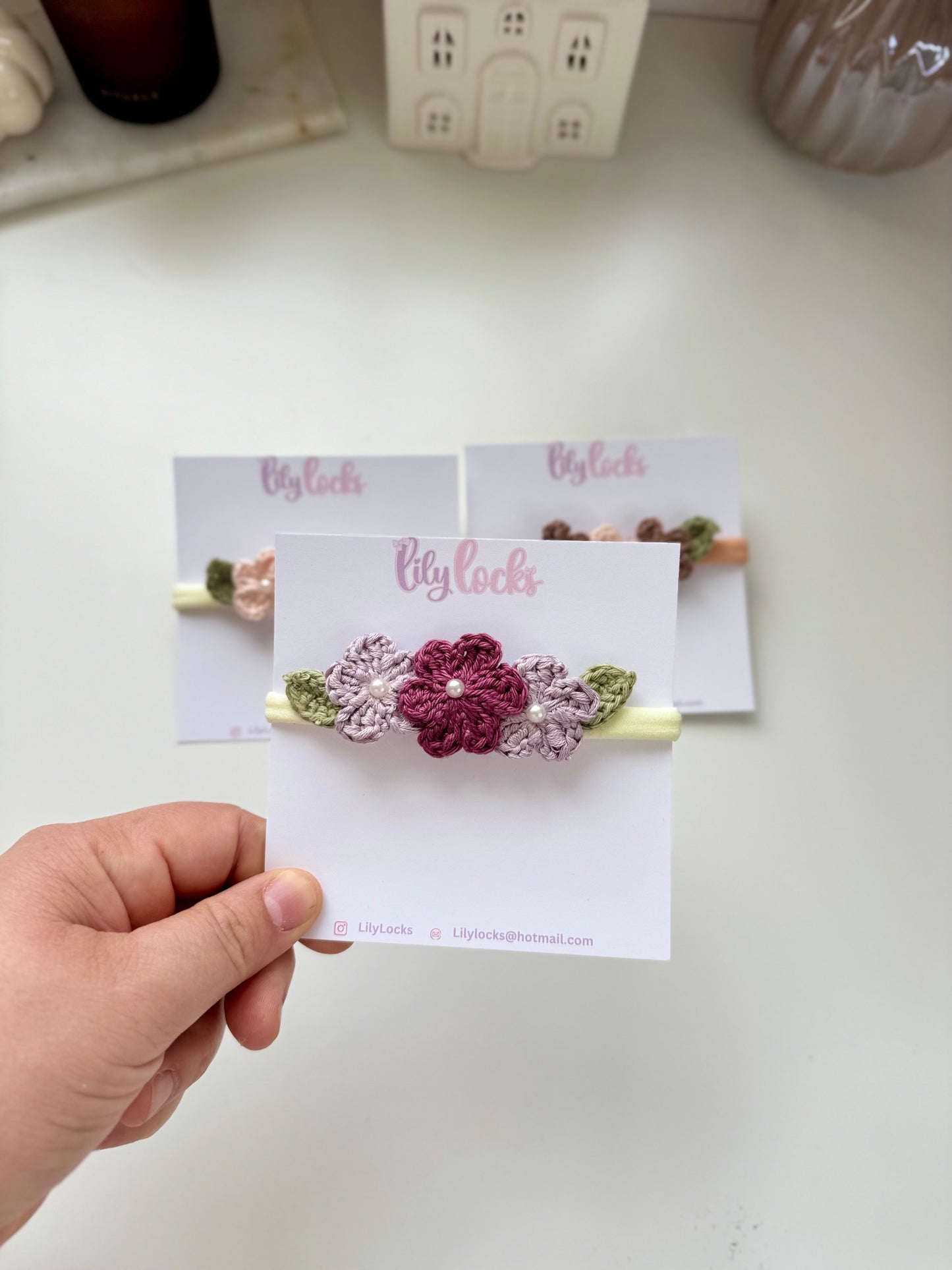 Hoofdband I Berry blossom