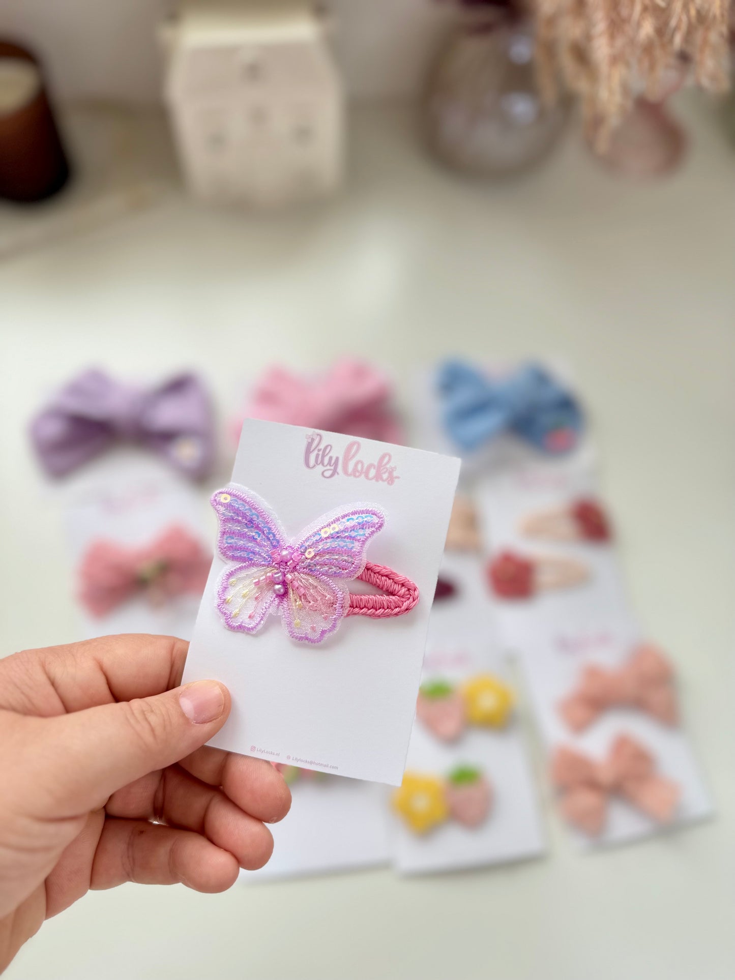 Speld I Purple Butterfly