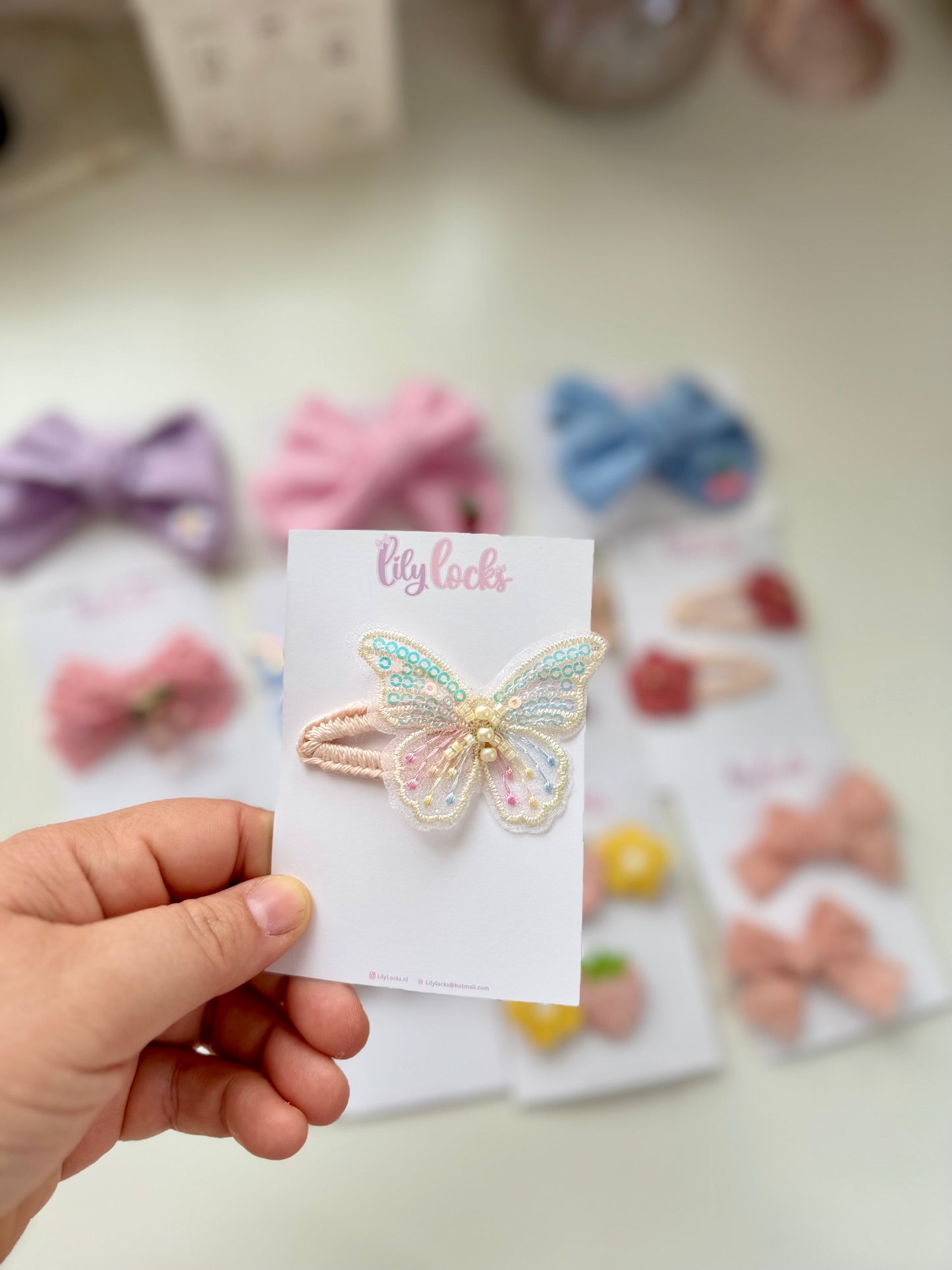Speld I Blush Butterfly