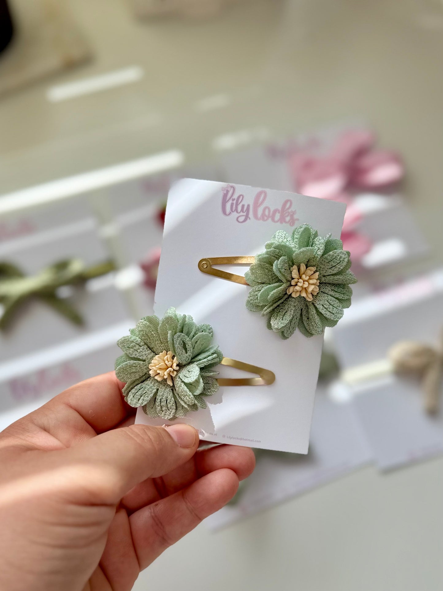 Speld I Matcha Flower