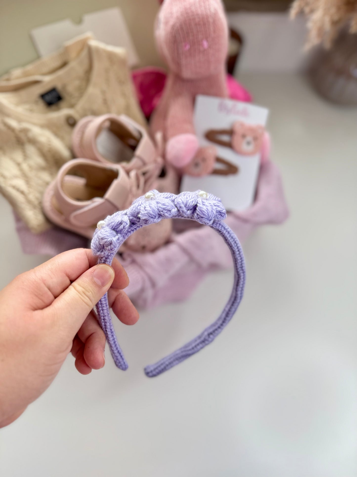 Hoofdband Fleur I Lavender Haze