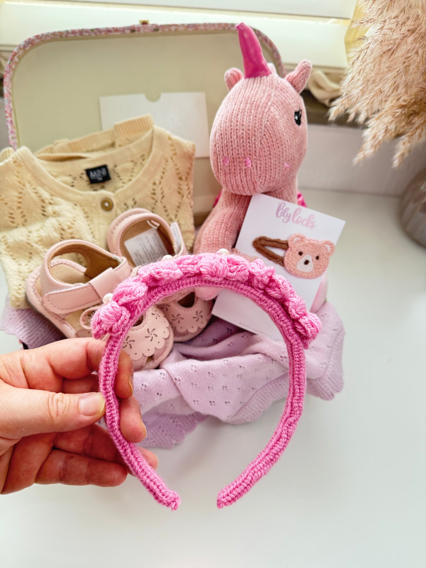 Hoofdband Fleur I Cotton Candy