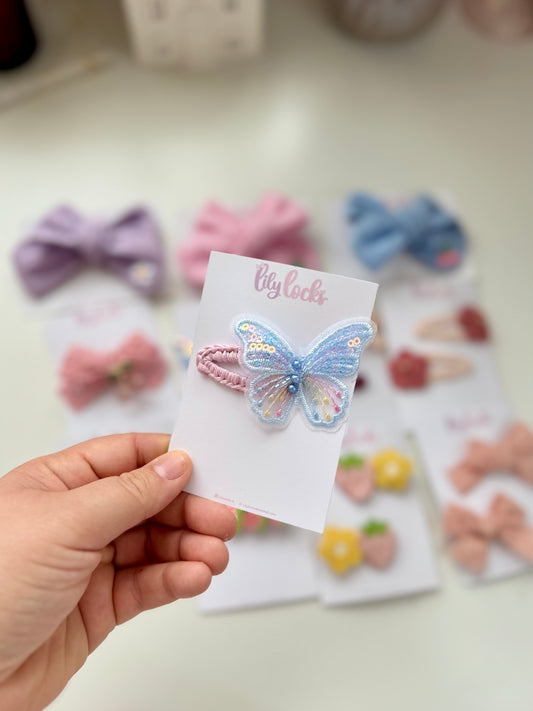 Speld I Blue Butterfly