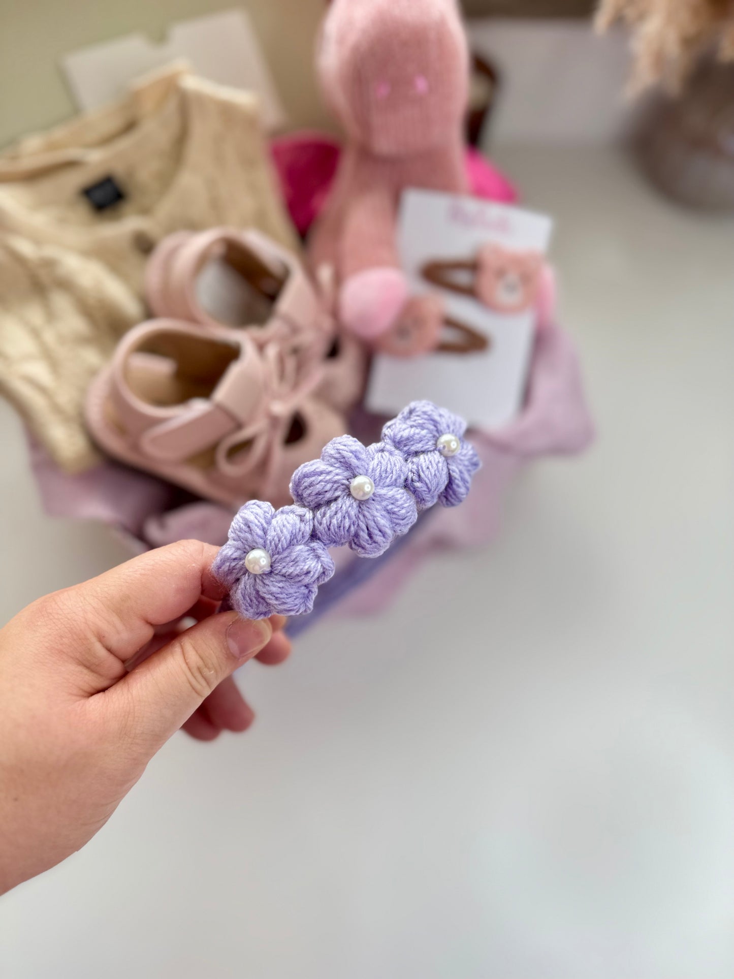 Hoofdband Fleur I Lavender Haze