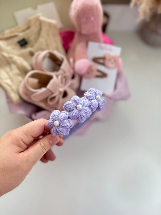 Hoofdband Fleur I Lavender Haze