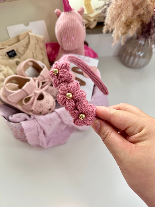 Hoofdband Fleur I Rose Dust