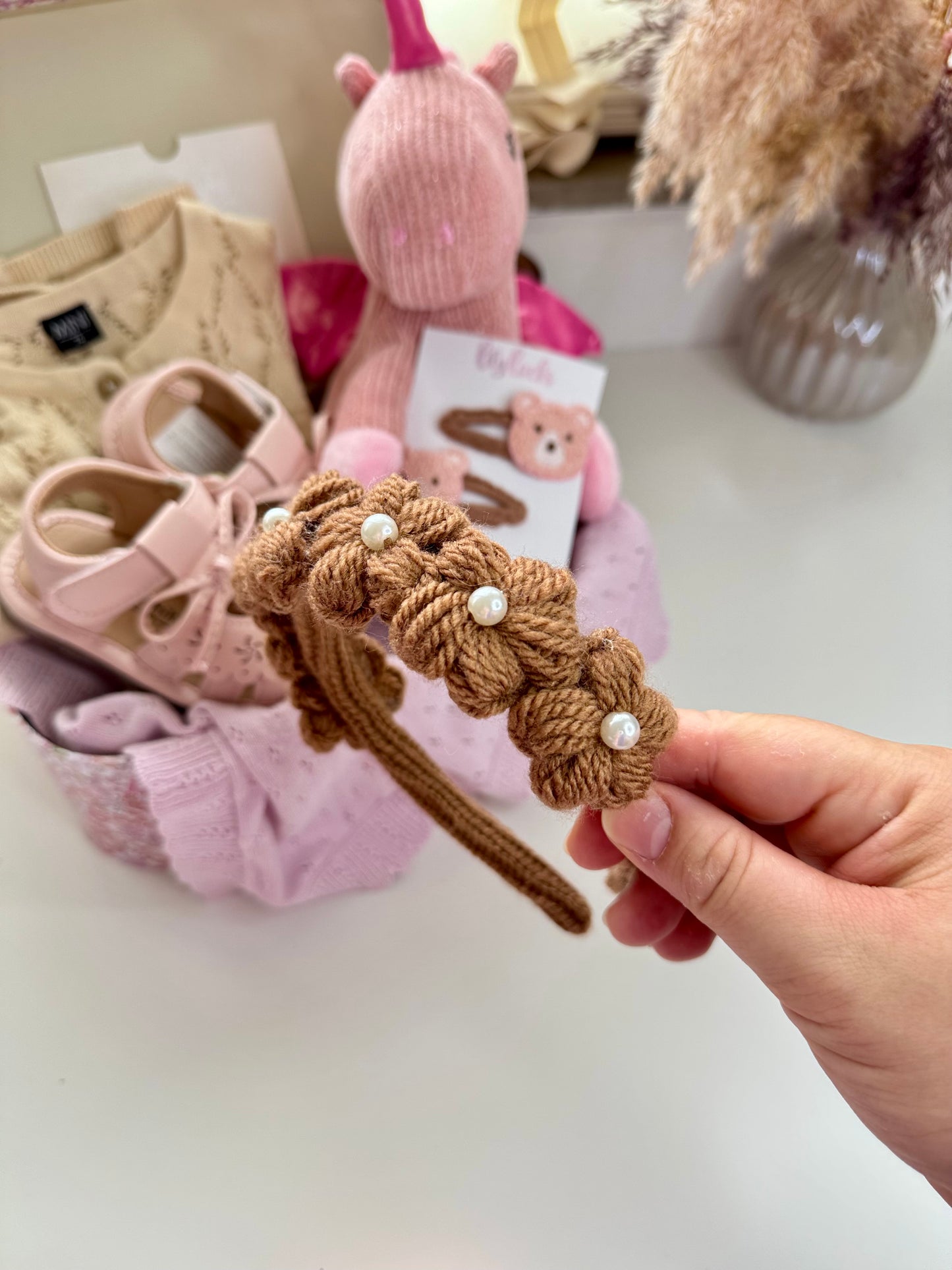 Hoofdband Fleur I Toffee Dream