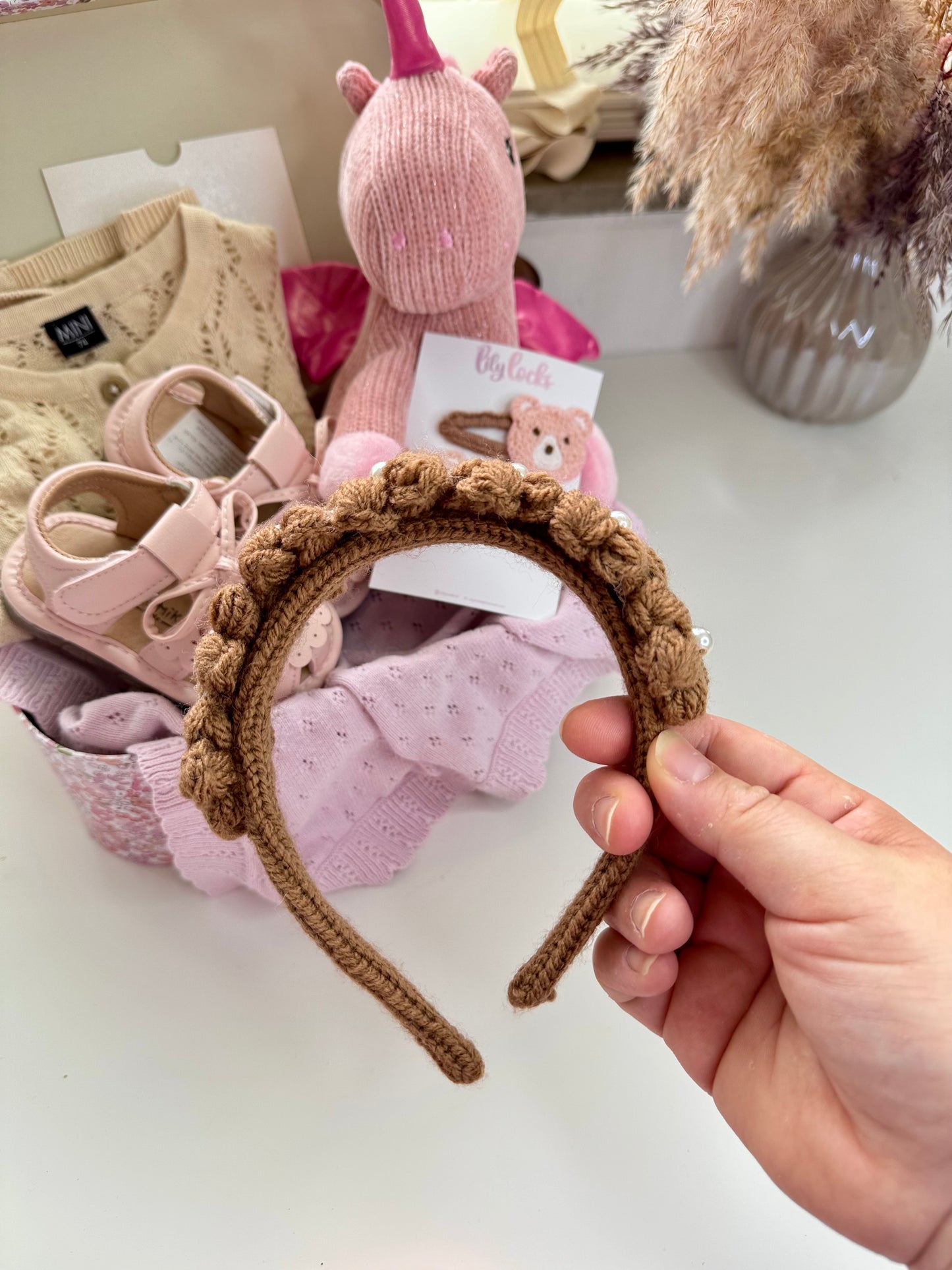 Hoofdband Fleur I Toffee Dream